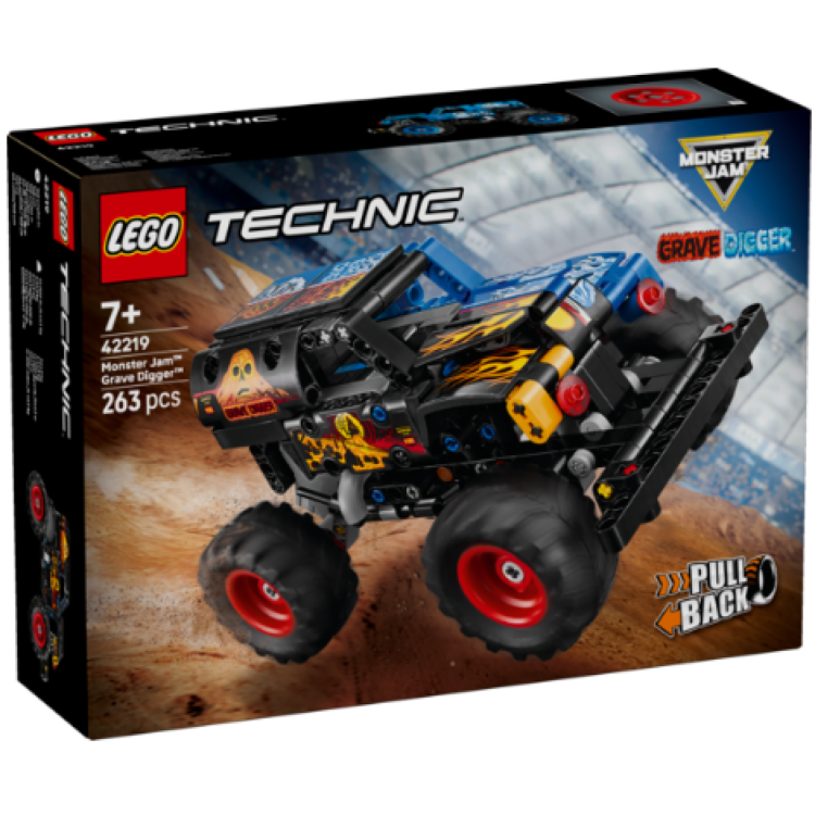 Lego 42219 Technic Monster Jam Grave Digger Fire and Ice