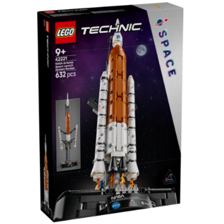 Lego 42221 Technic NASA Artemis Space Launch System Rocket DAMAGED BOX
