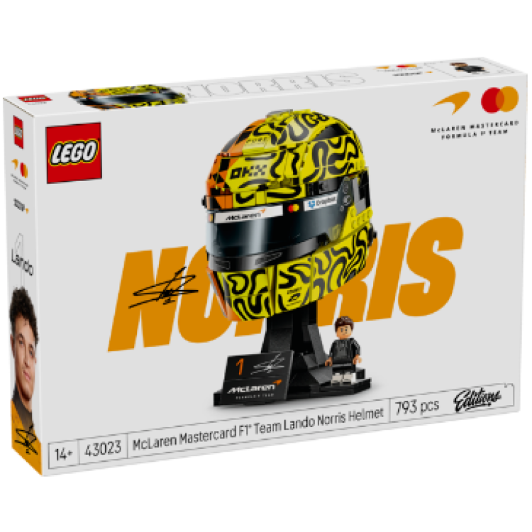 Lego 43023 Editions McLaren Mastercard F1 Team Lando Norris Helmet