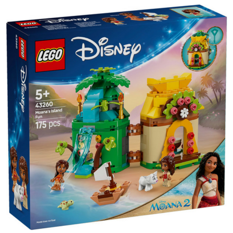 Lego 43260 Disney Moana 2 Moana's Island Fun