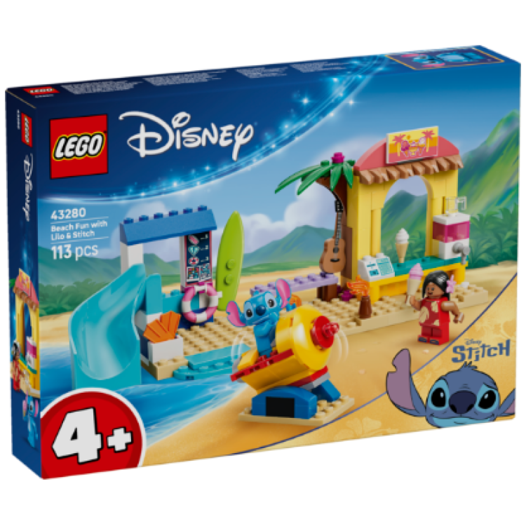 Lego 43280 Disney Beach Fun With Lilo & Stitch