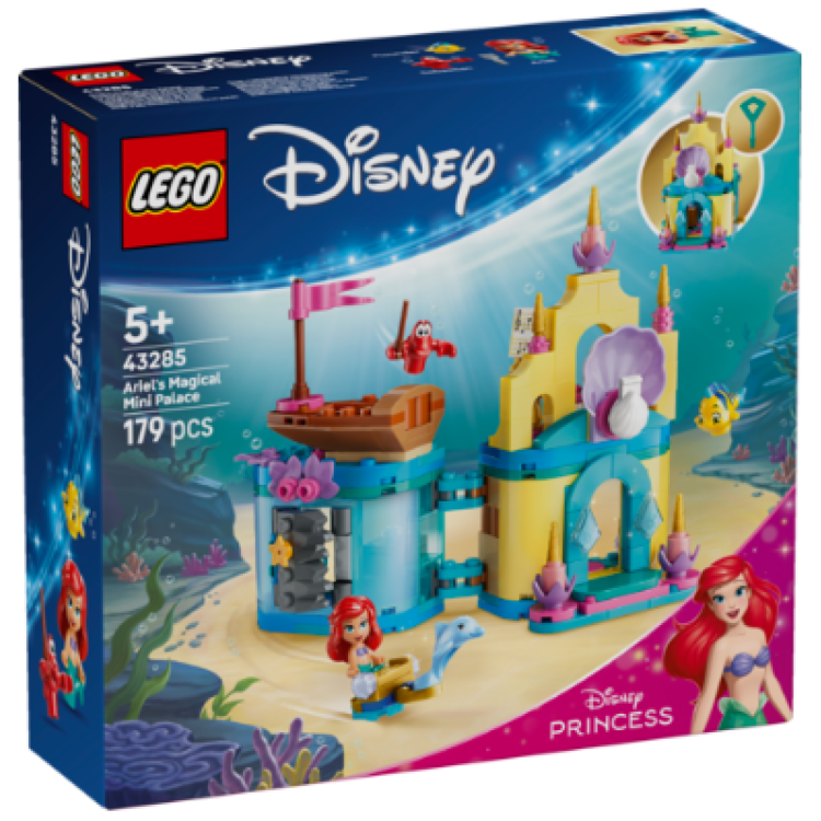 Lego 43285 Disney Princess Ariel's Magical Mini Palace 