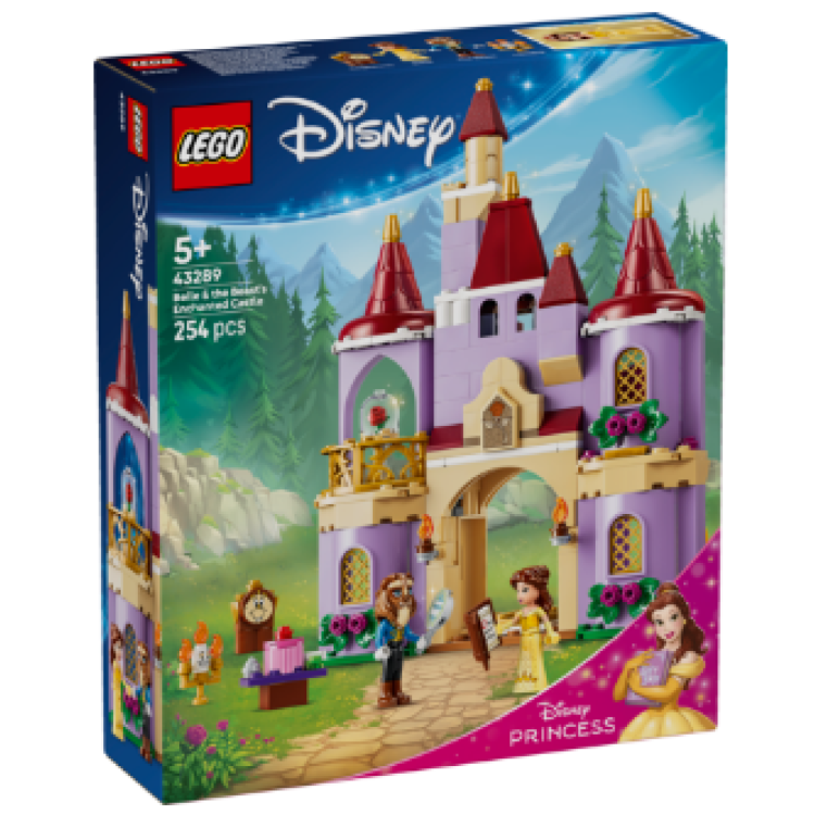 Lego 43289 Disney Princess Belle & The Beast's Enchanted Castle