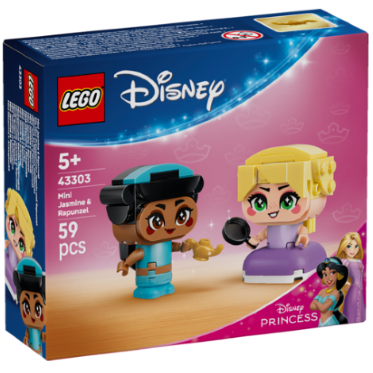 Lego 43303 Disney Princess Mini Jasmine & Rapunzel