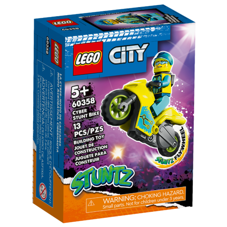 Lego 60358 City Stuntz Cyber Stunt Bike