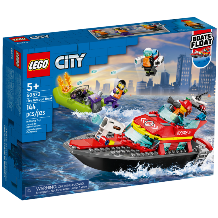 Lego 60373 City Fire Rescue Boat