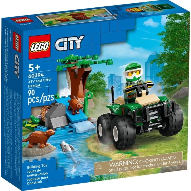 Lego 60394 City ATV and Otter Habitat