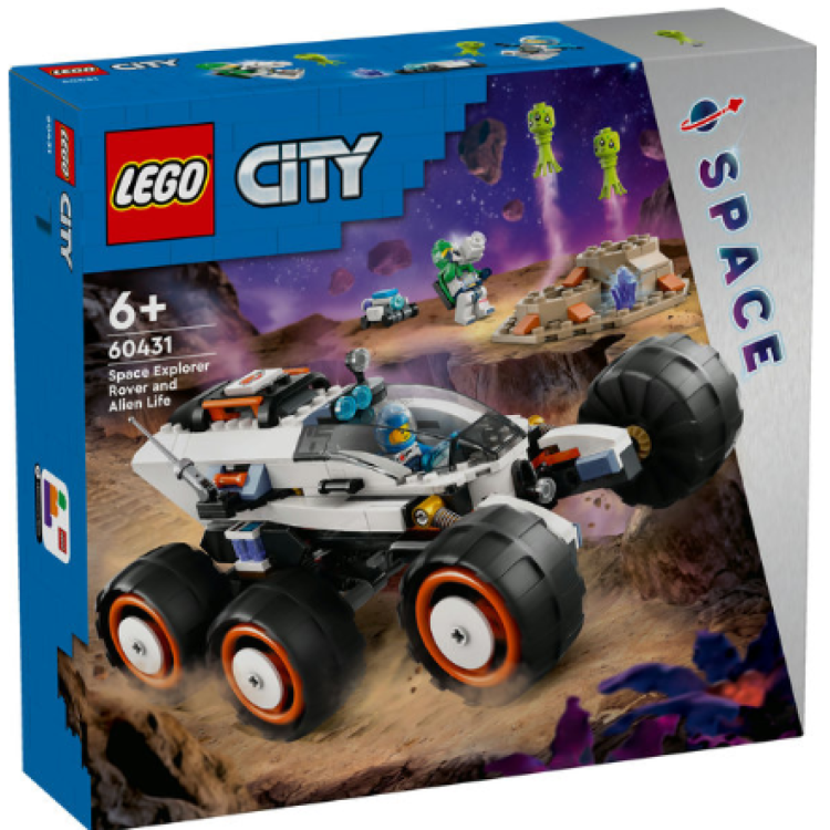 Lego 60431 City Space Explorer Rover and Alien Life