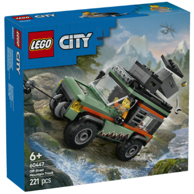 Lego 60447 City Off-Road 4x4 Mountain Truck