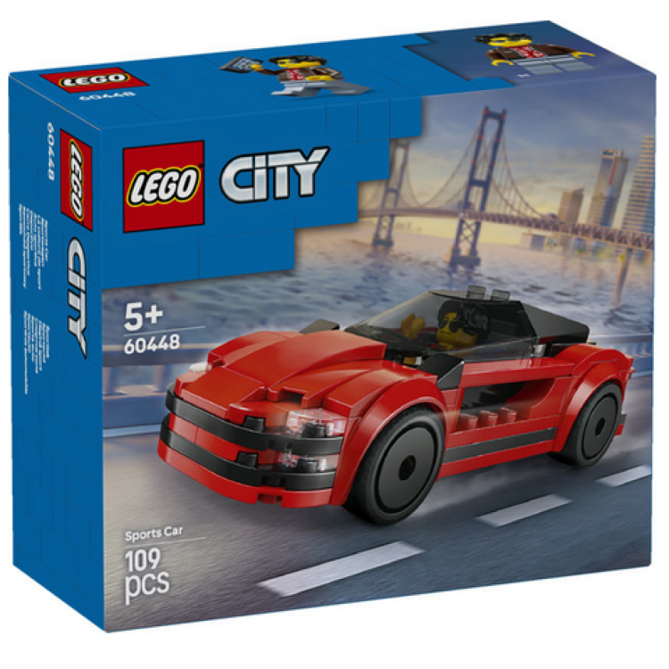 Lego 60448 City Red Sports Car
