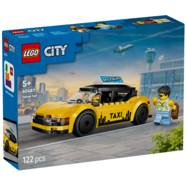 Lego 60487 City Yellow Taxi