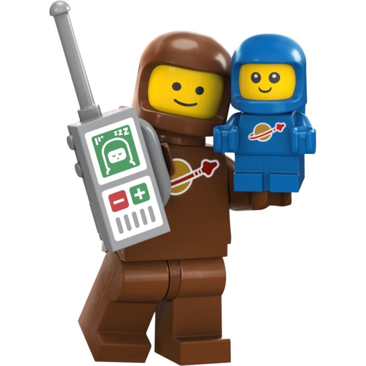 Lego 71037 Minifigures Series 24 - Brown Classic Spaceman (Sealed)