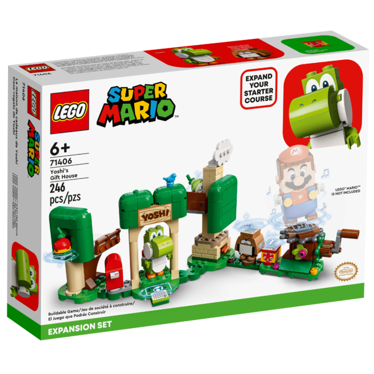 Lego 71406 Super Mario Yoshi’s Gift House