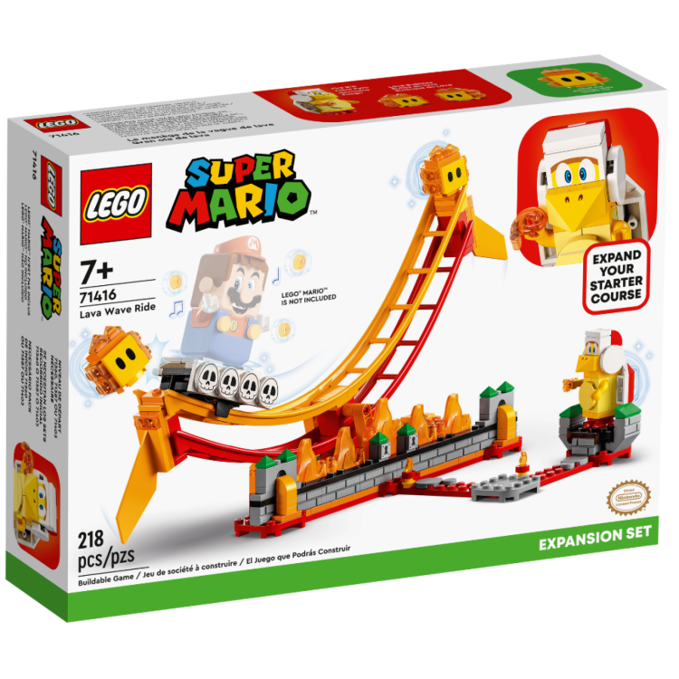 Lego 71416 Super Mario Lava Wave Ride