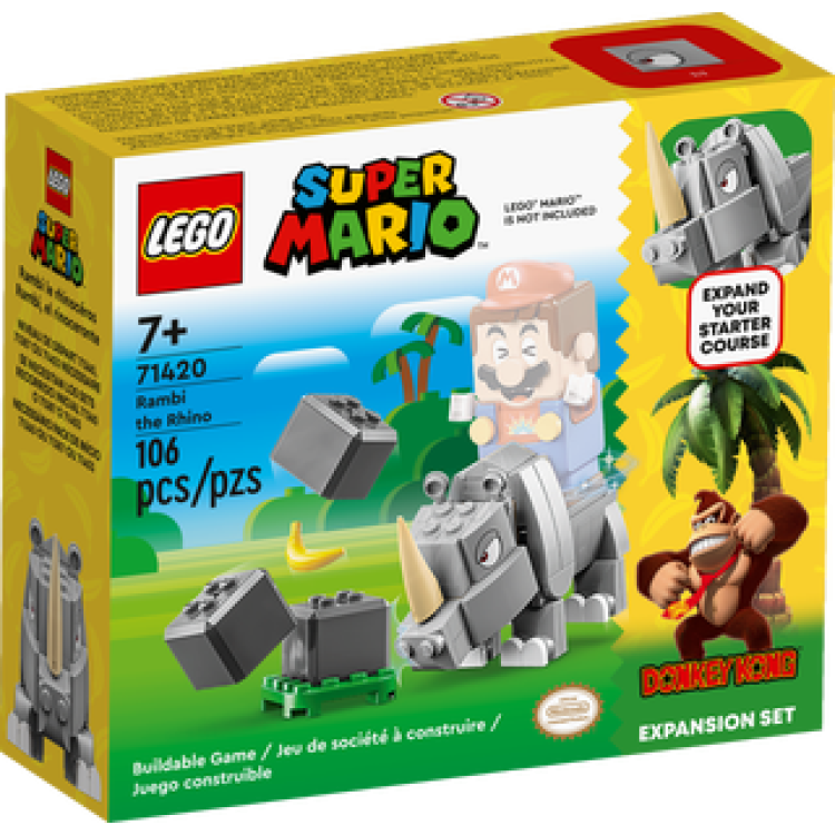 Lego 71420 Super Mario Rambi the Rhino