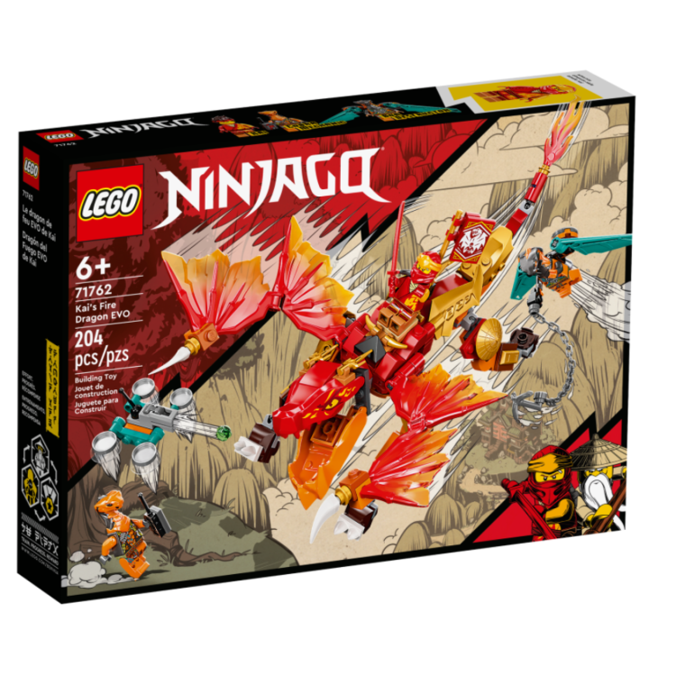 Lego 71762 Ninjago Kai's Fire Dragon EVO 