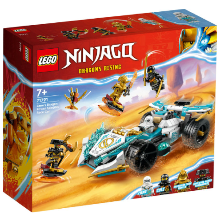 Lego 71791 Ninjago Zane’s Dragon Power Spinjitzu Race Car