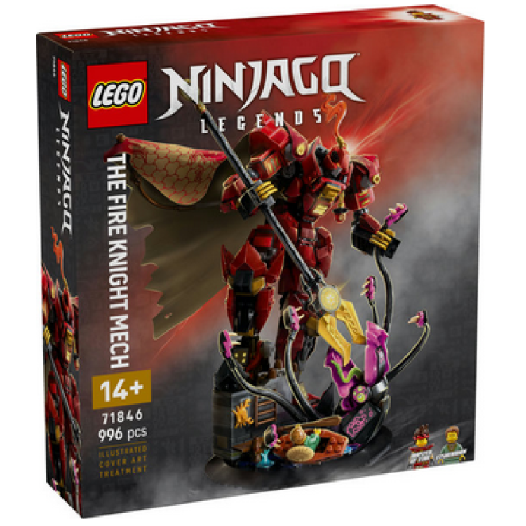 Lego 71846 Ninjago Legends The Fire Knight Mech released 1st June 2025