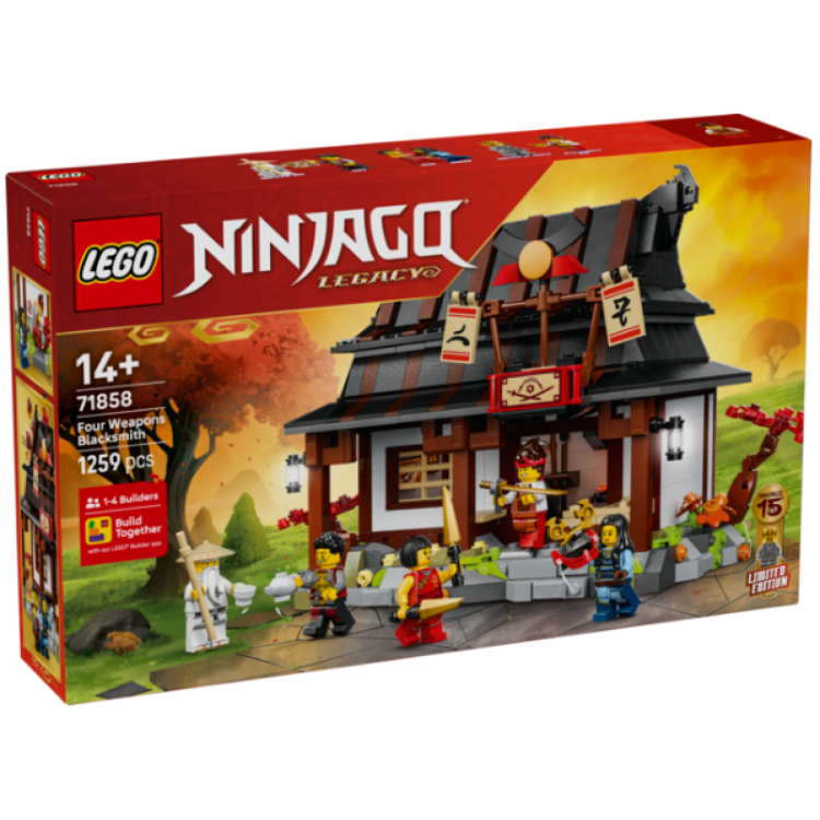 LEGO 71858 Ninjago Four Weapons Blacksmith 15th Anniversary