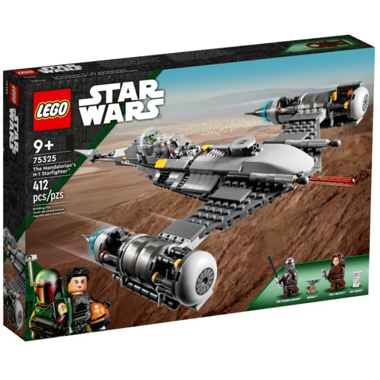Lego 75325 Star Wars The Mandalorian s N 1 Starfighter ArgosyToys