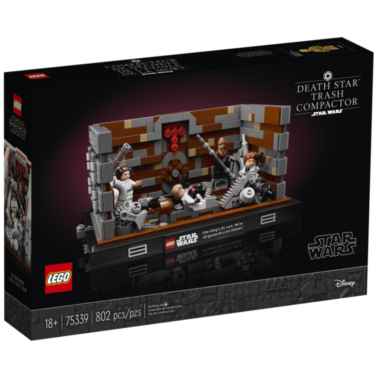 Lego 75339 Star Wars Death Star Trash Compactor Diorama