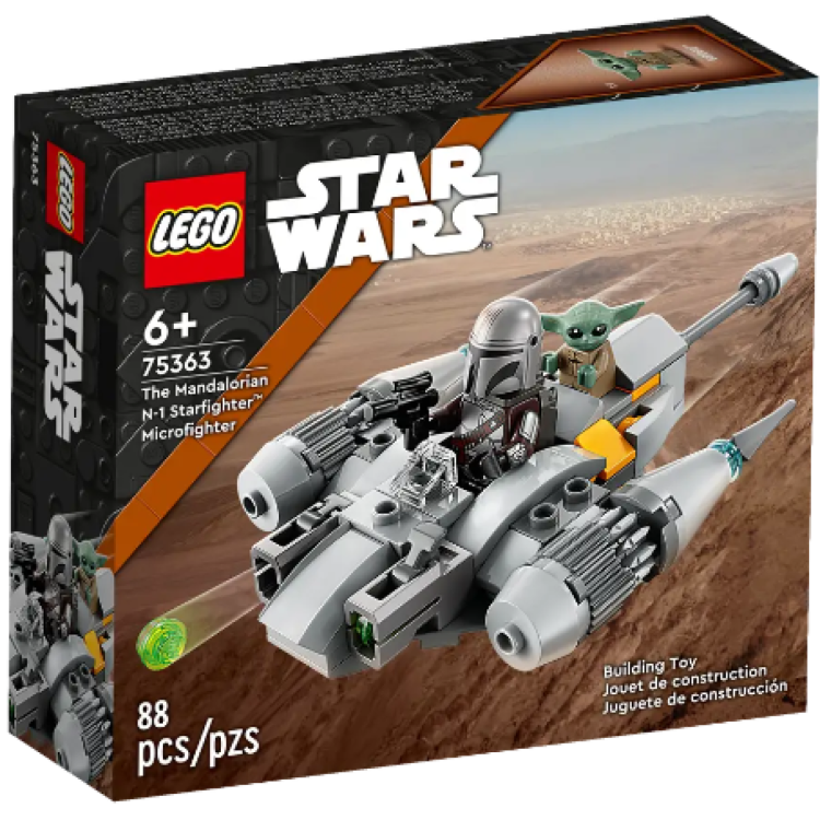 Lego 75363 Star Wars The Mandalorian N-1 Starfighter Microfighter