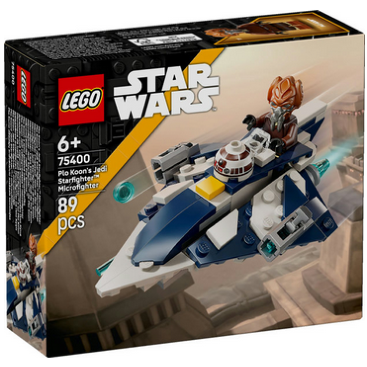 Lego 75400 Star Wars Plo Koon Starfighter Microfighter released 1st June 2025