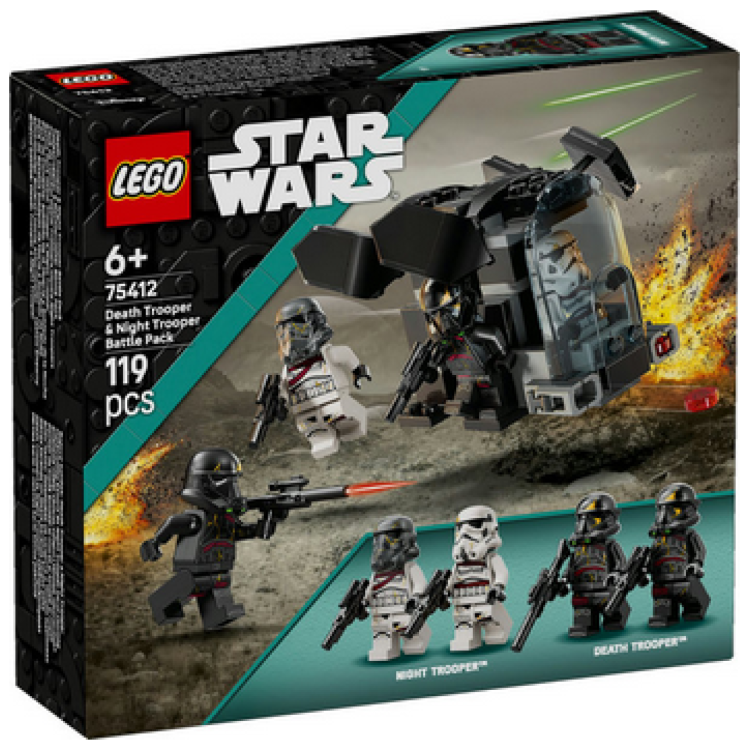 Lego 75412 Star Wars Death Trooper & Night Trooper Battlepack released 1st June 2025