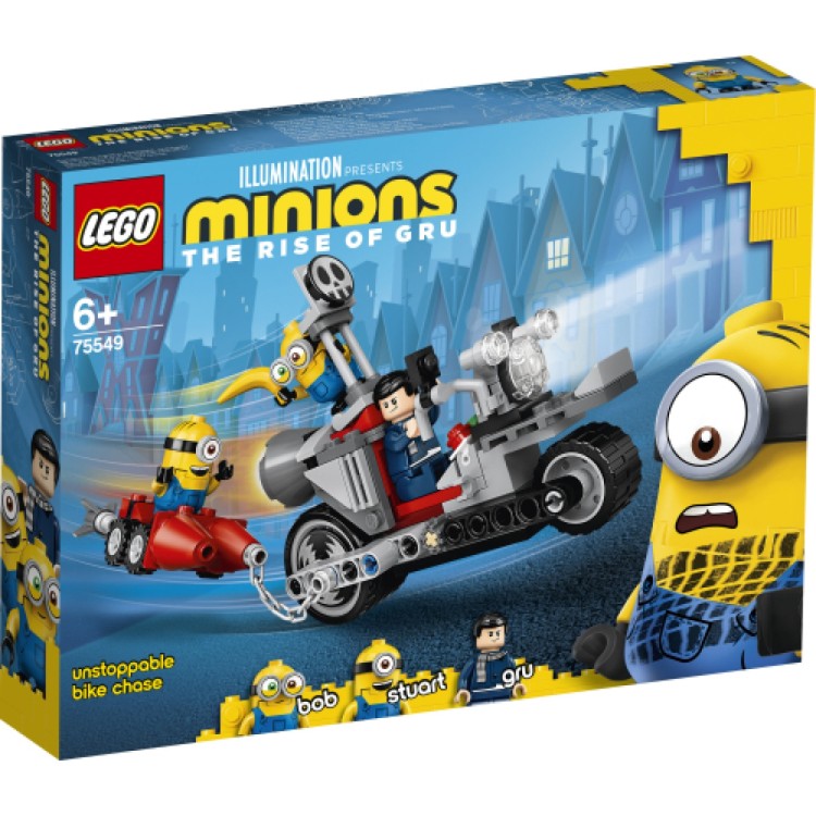 Lego 75549 Minions Rise Of Gru Unstoppable Bike Chase