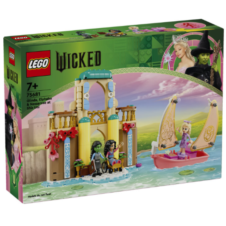 Lego 75681 Wicked Glinda, Elphaba & Nessarose At Shiz Uni