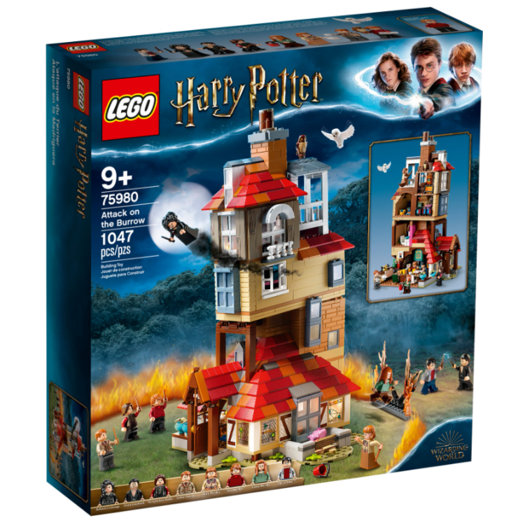 Lego 75980 Harry Potter Attack on the Burrow 