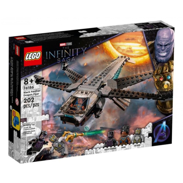 Lego 76186 Marvel Black Panther Dragon Flyer