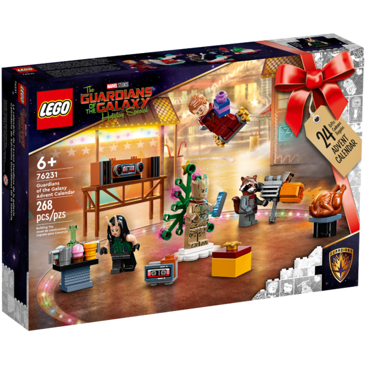 ATS1 Lego 76231 Marvel Guardians Of The Galaxy Christmas Advent Calendar 2022