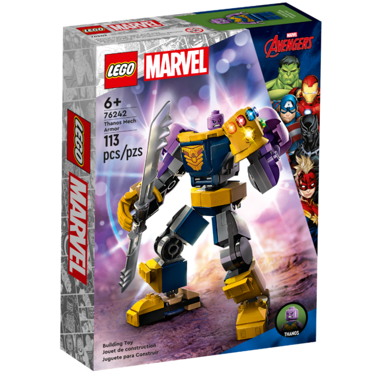 Lego 76242 Marvel Avengers Thanos Mech Armour