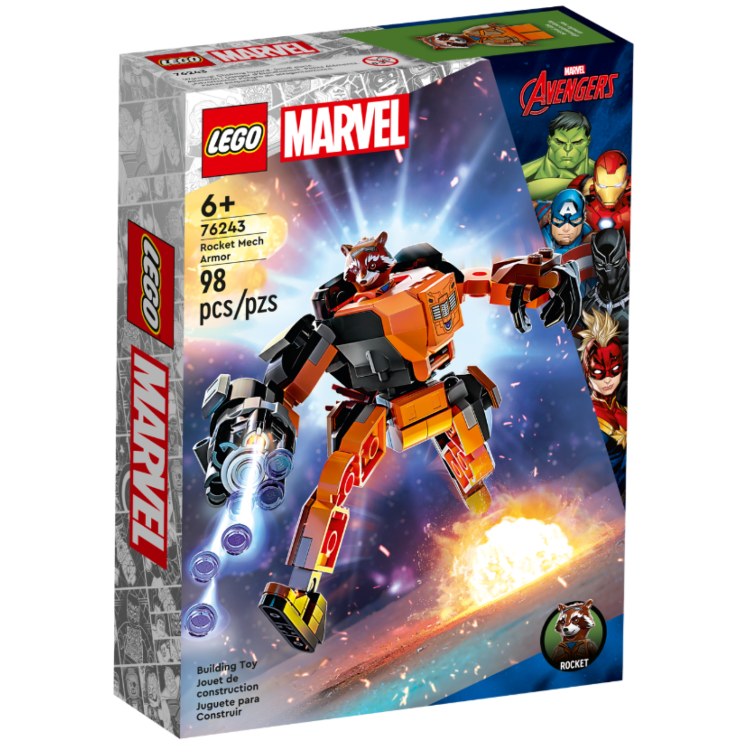 Lego 76243 Marvel Avengers Rocket Mech Armour