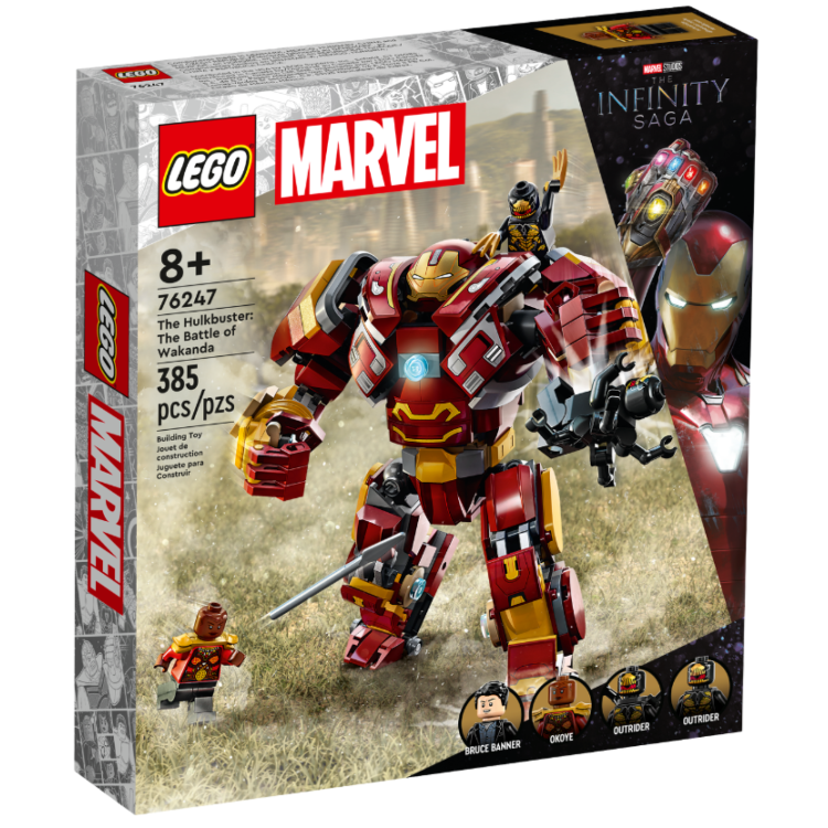 Lego 76247 Marvel Infinity Saga The Hulkbuster: The Battle of Wakanda