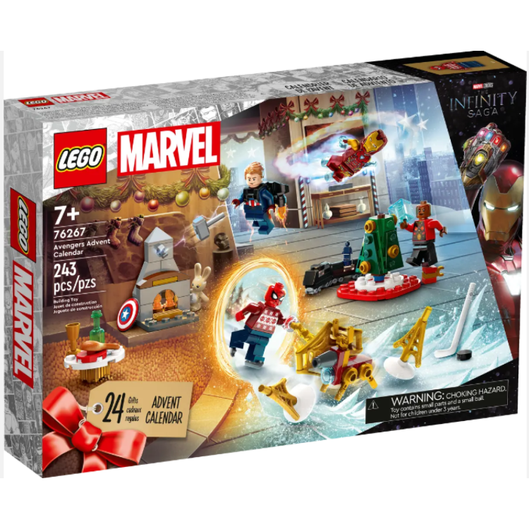 Lego 76267 Marvel Avengers Christmas Advent Calendar 2023 - available for purchase IN STORE or via CLICK and COLLECT only from our shop in Westcliff on Sea, Essex
