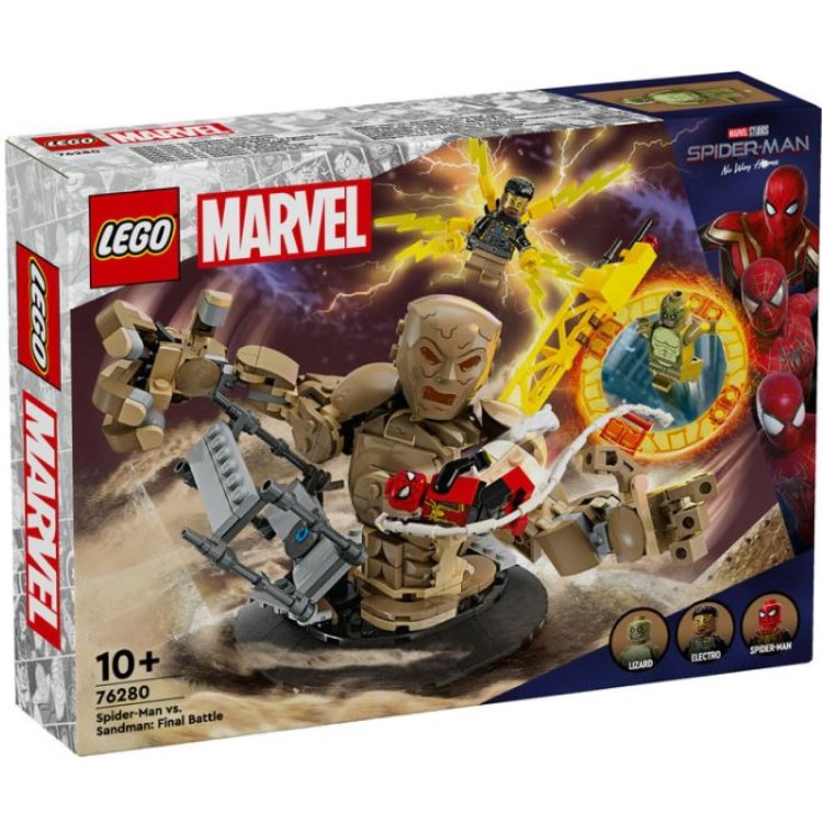 Lego 76280 Marvel Spider-Man No Way Home Spider-Man Vs Sandman: Final Battle