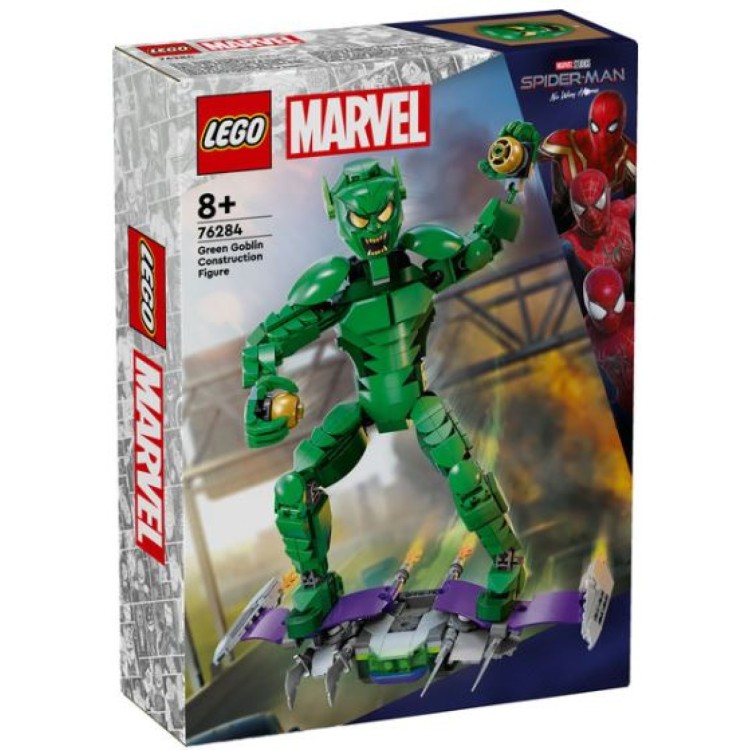 Lego 76284 Marvel Spider-Man No Way Home Green Goblin Construction Figure