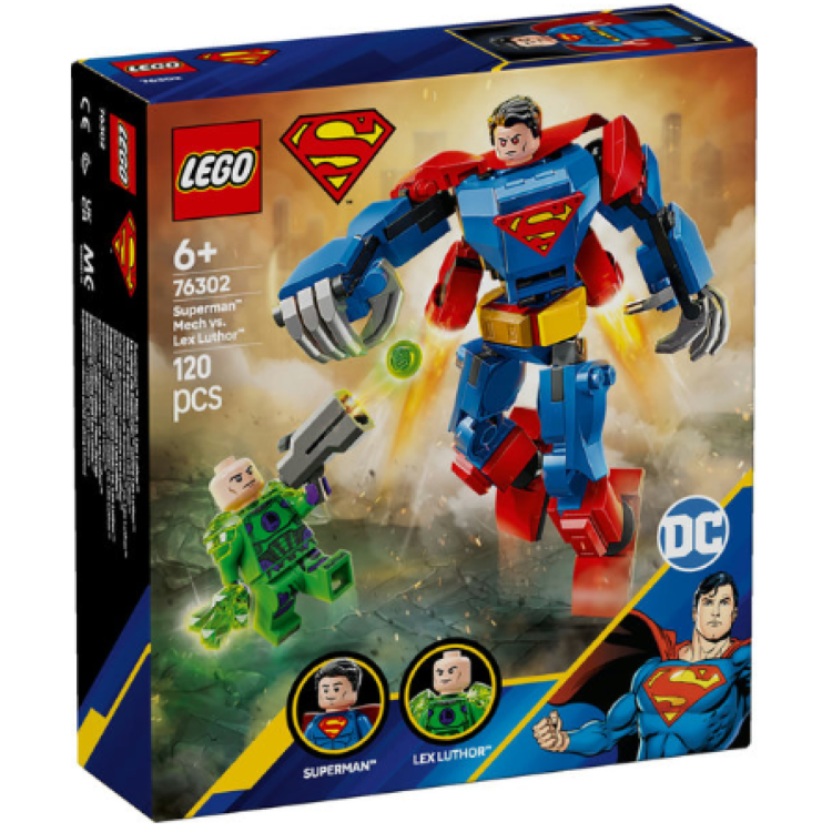 Lego 76302 DC Superman Mech Vs Lex Luthor