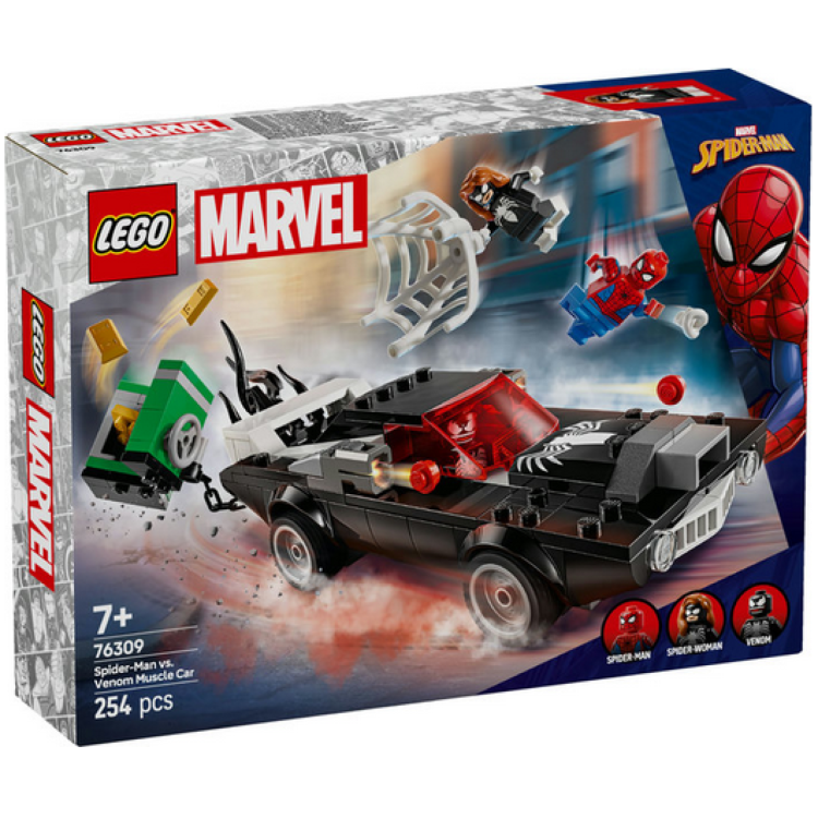 Lego 76309 Marvel Spider-Man Vs Venom Muscle Car