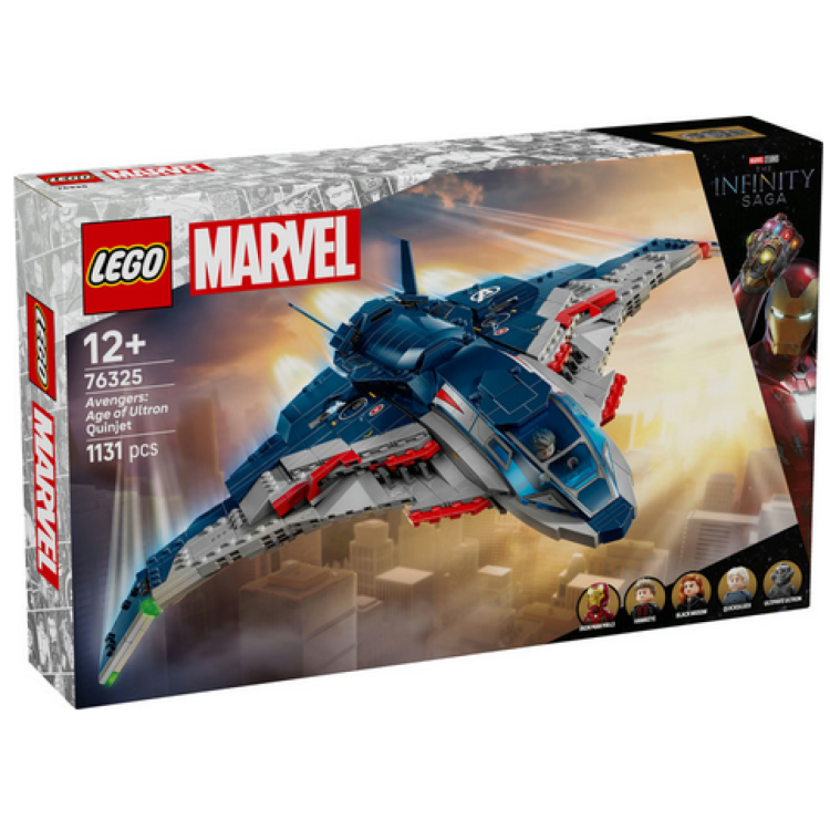 Lego 76325 Marvel Infinity Saga Avengers: Age Of Ultron Quinjet