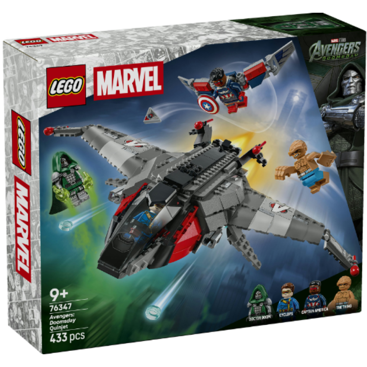 Lego 76347 Marvel Avengers Doomsday Quinjet