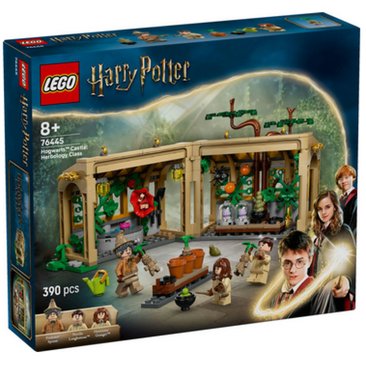 Lego 76445 Harry Potter Hogwarts Castle: Herbology Class released 1st June 2025