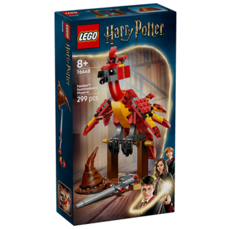 Lego 76448 Harry Potter Fawkes: Dumbledore's Phoenix released 1st June 2025