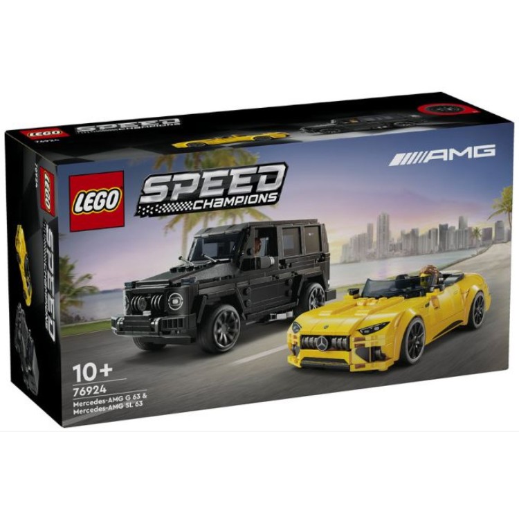 Lego 76924 Speed Champions Mercedes-AMG G 63 & Mercedes-AMG SL 63