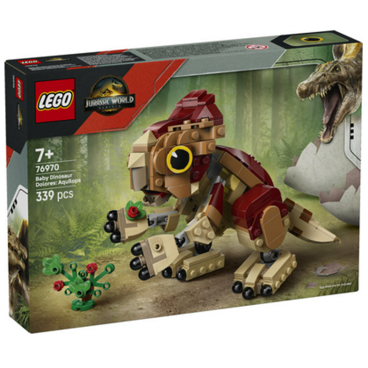 Lego 76970 Jurassic World Rebirth Baby Dinosaur Dolores: Aquilops 