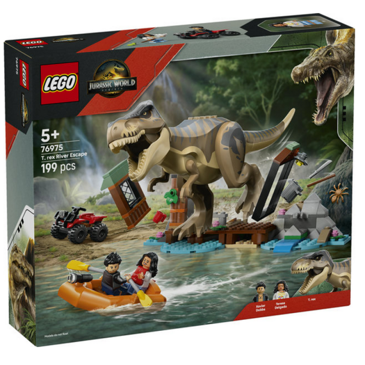 Lego 76975 Jurassic World T. Rex River Escape