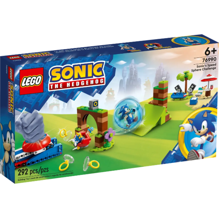 Lego 76990 Sonic The Hedgehog Sonic's Speed Sphere Challenge