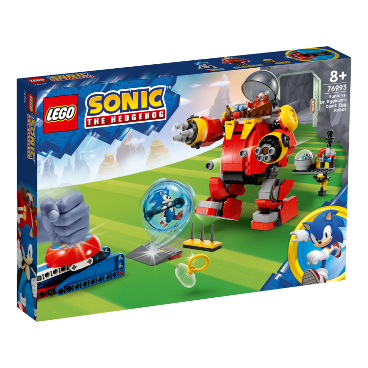 Lego 76993 Sonic The Hedgehog Sonic vs. Dr. Eggman's Death Egg Robot